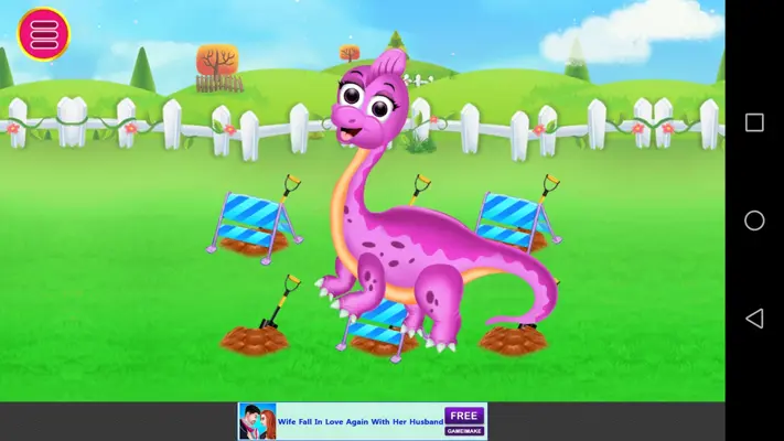 Dinosaur World Educational fun Games For Kids android App screenshot 1