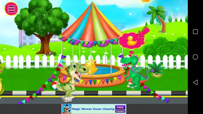 Dinosaur World Educational fun Games For Kids android App screenshot 2