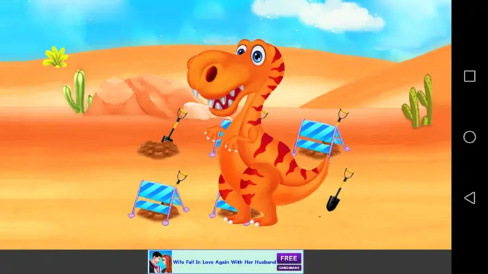 Dinosaur World Educational fun Games For Kids android App screenshot 8